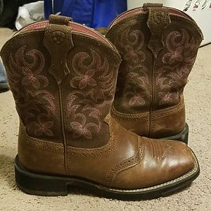 Ariat square toe boots